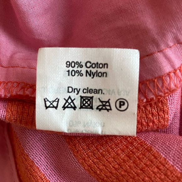 J.Crew Womens Pink and Red Striped Mini Skirt Size 8 - Picture 11 of 11